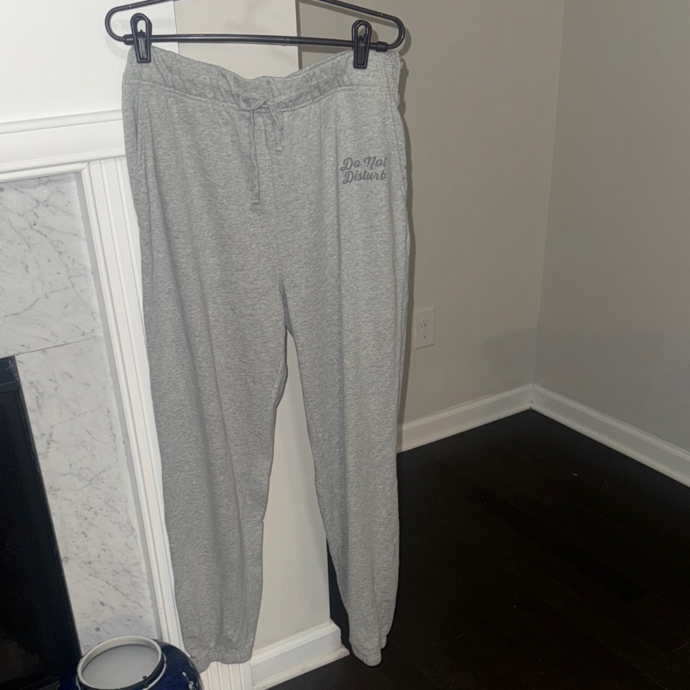 Show Me Your MuMu Light Gray Track Joggers